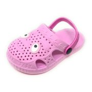 JEFFRICO Breathable Clogs For Kids Girls Boys Garden Shoes Sandals Water Shower Pool Beach Shoes