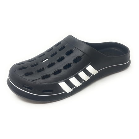 JEFFRICO Breathable Clogs for Men- Lightweight Slip-On Garden Clogs Nursing Work & Shoes