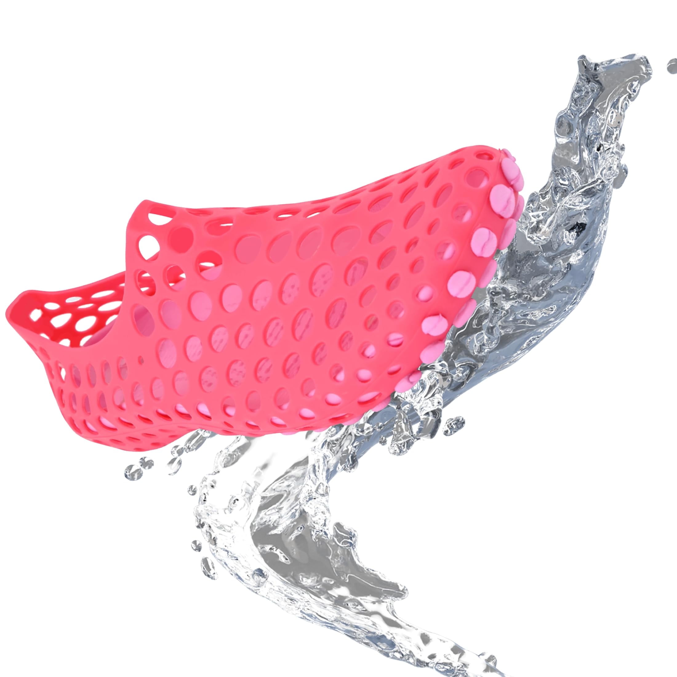 JEFFRICO Girls Water Shoes Anti Slip Kids Water Shoes Outdoor Beach Swim Color: Pink Size: 4