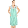 thumbnail image 1 of JEFFRICO House Dresses for Women with Pockets - Lightweight Breathable Sleeveless Muumuu & Nightgowns - Snap Front Housecoat and Dusters for Women, 1 of 7