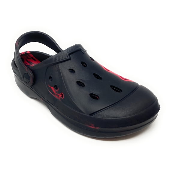 JEFFRICO Mens Slip-On Clogs with Heel Strap – Lightweight EVA Comfort Shoes for Garden, Beach And Everyday Wear