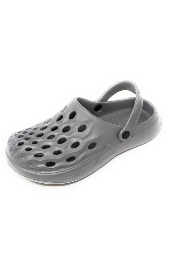 Mens Slip-On Clogs with Heel Strap – Lightweight EVA Comfort Shoes for Garden, Beach And Everyday Wear