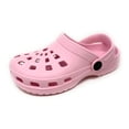 thumbnail image 1 of JEFFRICO Toddler Girls Clogs Water Shoes Beach Slip On Sandals Shoes, 1 of 7