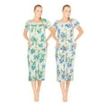 thumbnail image 1 of JEFFRICO Womens 2 Pack Capri Set Sleepwear Soft Pajamas Sleep Nightshirts, 1 of 6