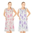 thumbnail image 1 of JEFFRICO Womens 2 Pack Nightgowns Short Sleeve Sleepwear Soft Pajama Dress Nightshirts, 1 of 4