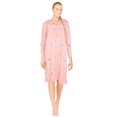 thumbnail image 1 of JEFFRICO Womens Long Sleeve Cotton Blend Nightgowns Pintucked Sleepwear Soft Pajama Dress Nightshirts, 1 of 4