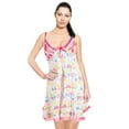 thumbnail image 1 of JEFFRICO Womens Nightgowns Sexy Soft Sleeveless Sleepwear Nightshirts, 1 of 5