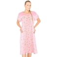 thumbnail image 1 of JEFFRICO Womens Nightgowns Sleepwear Soft Pajama Dress Nightshirts Plus Size, 1 of 5