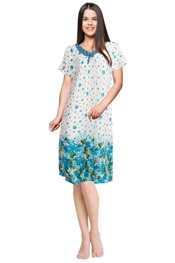 Womens Nightgowns Sleepwear Soft Pajama Dress Nightshirts Plus Size