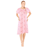 JEFFRICO Womens Nightgowns Sleepwear Soft Pajama Dress Nightshirts Plus Size