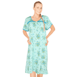 Plus Size 5xl Sleep Wear t Short Sleeve Fllower Women s Pajama V Neck Nightshirt Sleepwear Lounge Nightgown Walmart
