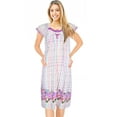 thumbnail image 1 of JEFFRICO Womens Nightgowns Sleepwear Soft Pajama Dress Nightshirts Plus Size, 1 of 5