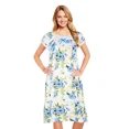 thumbnail image 1 of JEFFRICO Nightgowns for Women - Short Sleeve Soft Womens Nightgowns & Sleepshirts - Round Neck Pajamas Dress for Lounging, Sleeping & Casual Wear, 1 of 11