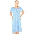 thumbnail image 1 of JEFFRICO Womens Nightgowns Sleepwear Soft Pajama Dress Nightshirts Plus Size, 1 of 5