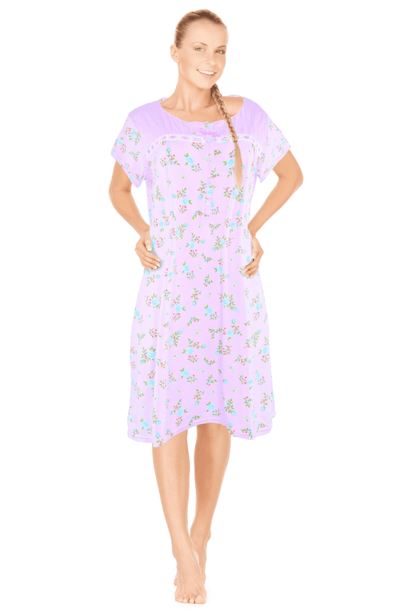 Womens Nightgowns Sleepwear Soft Pajama Dress Nightshirts