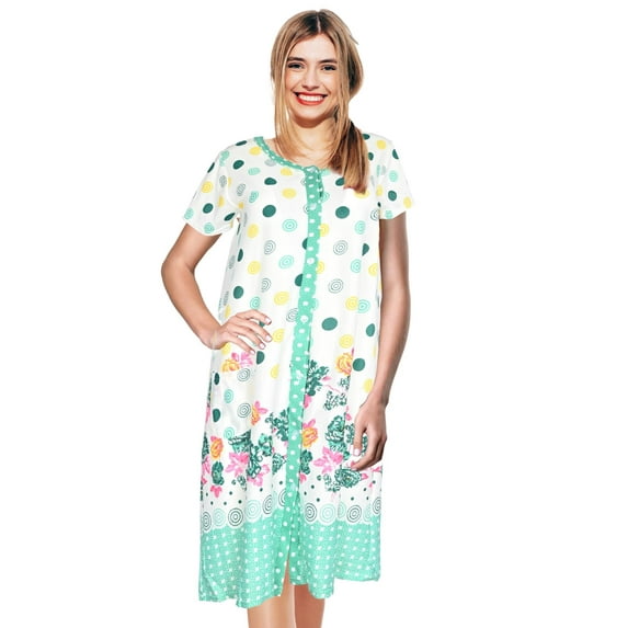 JEFFRICO Womens Nightgowns Sleepwear Soft Pajama Dress Nightshirts