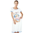thumbnail image 1 of JEFFRICO Womens Nightgowns Sleepwear Soft Pajama Dress Nightshirts, 1 of 5