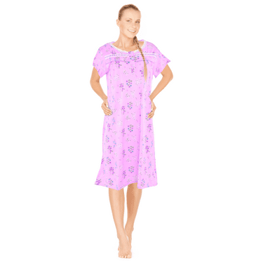 JEFFRICO Womens Nightgowns Sleepwear Soft Pajama Dress Nightshirts