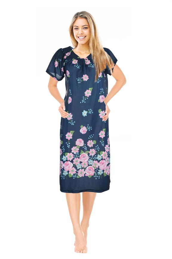 Womens Nightgowns Sleepwear Soft Pajama Dress Nightshirts