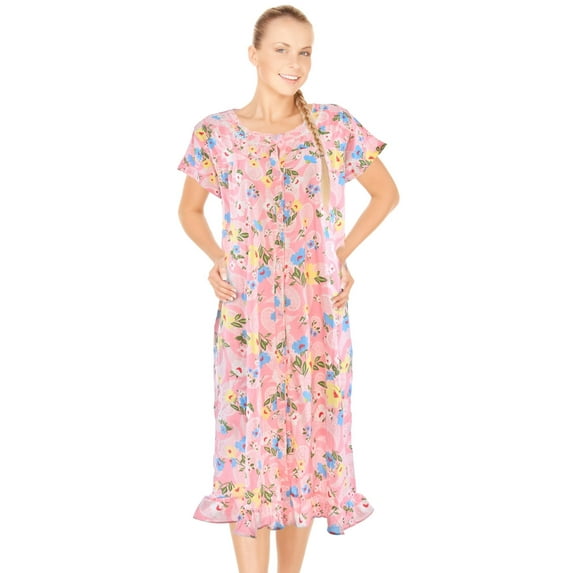 JEFFRICO Womens Nightgowns Sleepwear Soft Pajama Dress Nightshirts