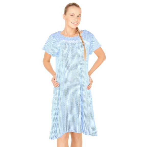 JEFFRICO Womens Nightgowns Sleepwear Soft Pajama Dress Nightshirts