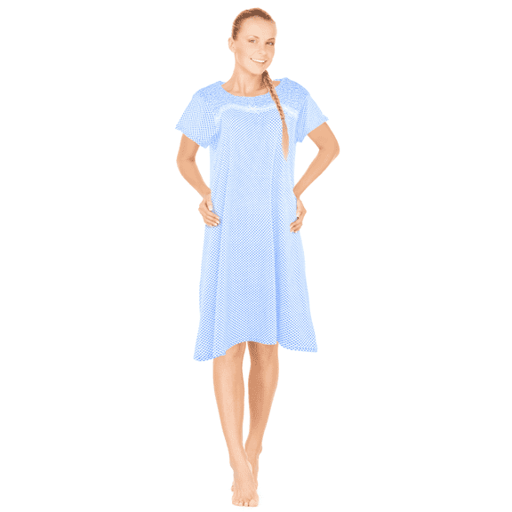 JEFFRICO Womens Nightgowns Sleepwear Soft Pajama Dress Nightshirts