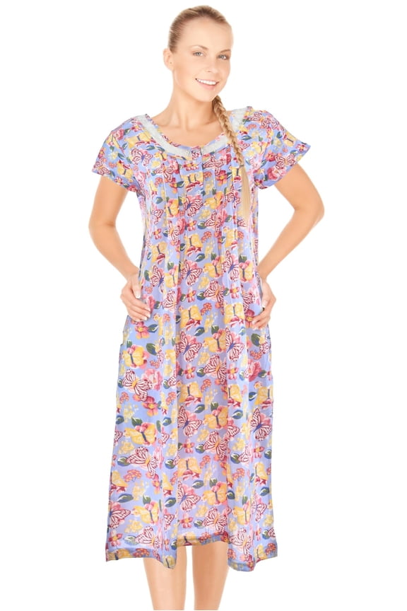 Womens Nightgowns Sleepwear Soft Pajama Dress Nightshirts