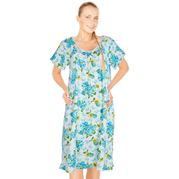 JEFFRICO Womens Nightgowns Sleepwear Soft Pajama Dress Nightshirts