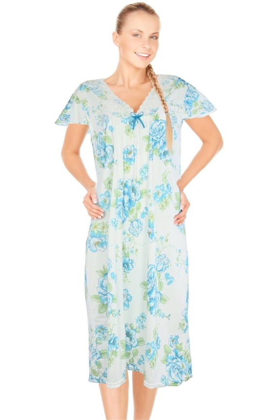 Womens Nightgowns Sleepwear Soft Pajama Dress Nightshirts