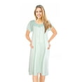 thumbnail image 1 of JEFFRICO Womens Nightgowns Sleepwear Soft Pajama Dress Short Sleeve Nightshirts, 1 of 5