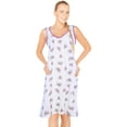 thumbnail image 1 of JEFFRICO Womens Sleeveless Nightgowns Sleepwear Soft Pajama Dress Nightshirts Plus Size, 1 of 5