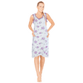 thumbnail image 1 of JEFFRICO Womens Sleeveless Nightgowns Sleepwear Soft Pajama Dress Nightshirts Plus Size, 1 of 6