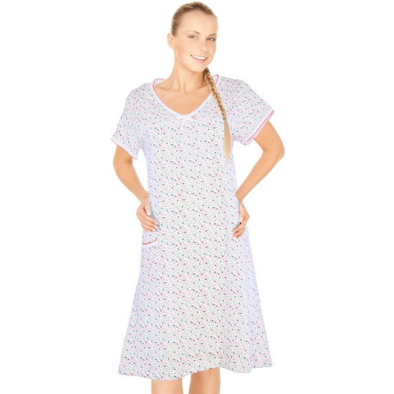 JEFFRICO Womens Sleeveless Nightgowns Sleepwear Soft Pajama Dress Nightshirts