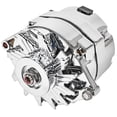 JEGS 1-Wire GM Alternator 140 AMP Output V-Belt Pulley [Chrome Plated ...
