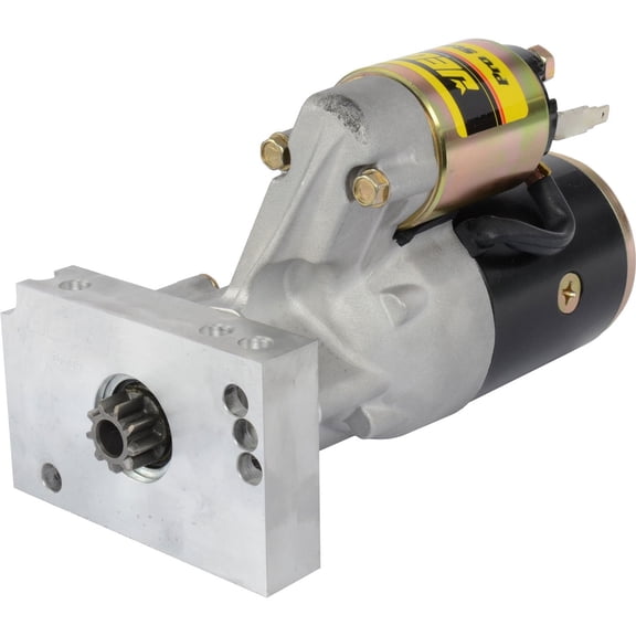 JEGS Hitachi-Style Mini Starter for Small Block and Big Block Chevy w/153 or 168 Tooth Flywheel or Flexplate [Up To 14:1 Compression]