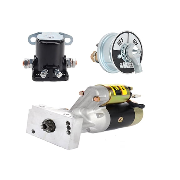 JEGS 10009K Race Starter Install Kit Small Block and Big Block Chevy 14:1 Compre