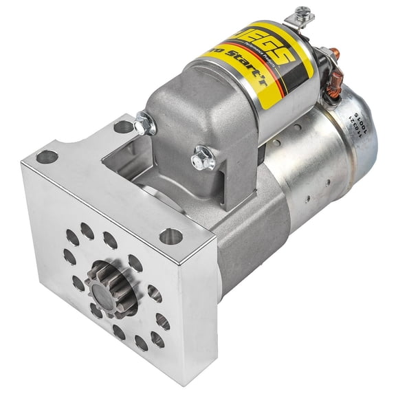 JEGS 10015 Mini Starter Small Block Big Block & 90 Degree V6 Chevy 168 Tooth Str