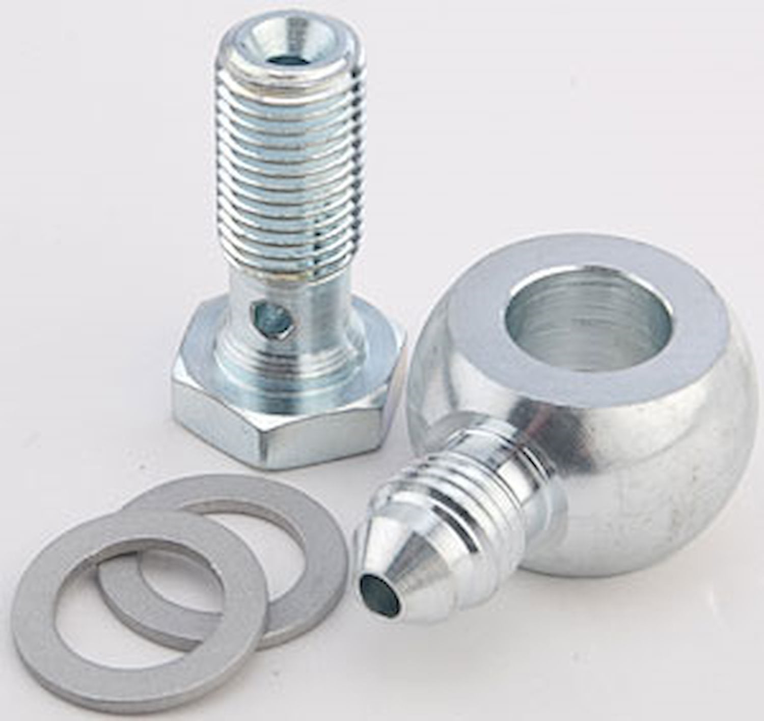 JEGS 100740 AN Banjo Adapter Fitting Bolt & Crush Washer Kit -3 AN