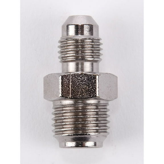 JEGS 100776 AN to Inverted Flare Male Master Cylinder Fitting -4AN x 9/16 -18 1/