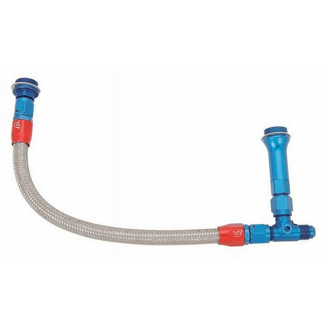 JEGS 100821 Dual Feed Fuel Line Kit Fits Holley Dual Feed Carburetors