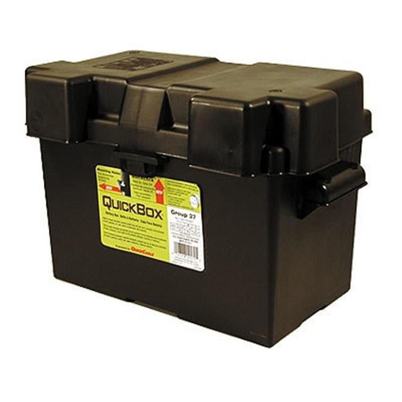 Quickcable Battery Box,Black,16-7/64