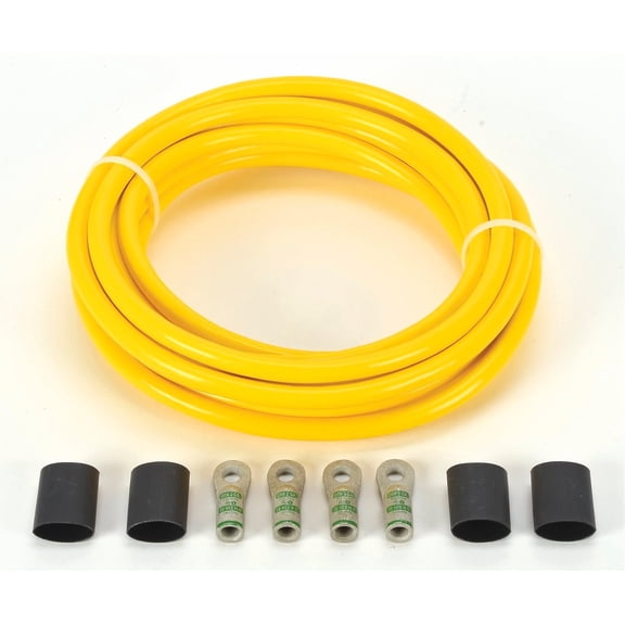 JEGS 10292 Battery Cable Kit Made in the USA Includes: (20ft.) 2-Gauge Copper SG