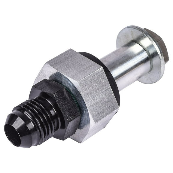 JEGS 103118 -6 AN Fuel Return Line Fitting -6 AN Male Fitting For Use in Aluminu