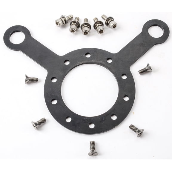 JEGS 10358 2 Position Steering Wheel Button Bracket Dual 5/8 Switch Mounting Hol