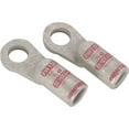 thumbnail image 1 of JEGS 10392 Crimp Battery Cable End Lugs Straight Fits 1-Gauge Wire Hole ID: .400, 1 of 3