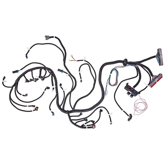 JEGS Engine Swap Wiring Harness for 1997-2004 GM 5.7L LS1 & LS6 V8, 1999-2006 GM Vortec 4.8L-6.0L V8 w/4L60E/4L80E Transmission
