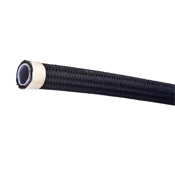 JEGS 104932 PTFE-Lined Black Braided Nylon Hose -10 AN Length: 20 ft. PTFE-Lined