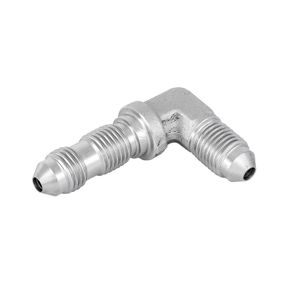 JEGS 107260 Stainless Steel Brake Fitting -03AN Bulkhead 90 Stainless Steel 1/pk