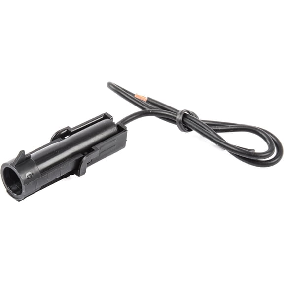 JEGS Weatherpack Pigtail 1-Pin Pigtail Female Connector w/ Male Terminal
