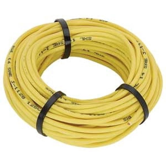 JEGS 16-Gauge Premium Automotive Wire Yellow [50 ft.]